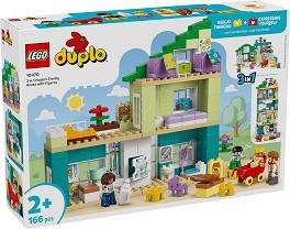 LEGO Duplo - Модерна семейна къща 3 в 1 - Детски конструктор — 10470