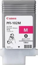 Касета с мастило за принтер Canon PFI-102 Magenta - 130 ml