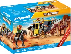 Playmobil Western - Дилижанс на Дивия Запад — 71862