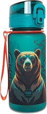 Детска пластмасова бутилка Cool Pack Brisk - С вместимост 400 ml от серията Wild Life — Z17968