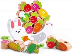 Зайче - Дървена игра за баланс — HaPe