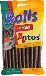 Солети за кучета Antos Rolls - 200 г, с говеждо, за всички породи