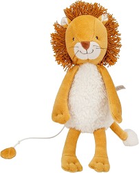 Плюшена музикална играчка Лъвче - Moulin Roty - С височина 28 cm — 688041