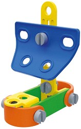 Детски конструктор Лодка Roy Toy - От серията Build Technic — 4100108