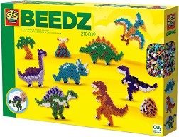 Направи си свят на динозаври - SES Creative - Творчески комплект от серията Beedz Art — 06202