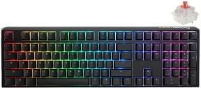    Ducky One 3 Classic - Full Size,  USB  1.8 m, ANSI Layout, Hot-Swap, Cherry MX Silent Red RGB - 