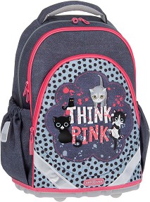 Ученическа раница - Ars Una - От серията Think Pink — 54562851