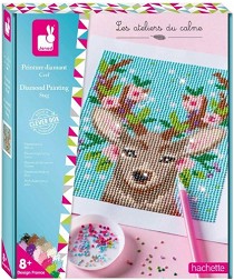 Диамантена мозайка Елен - Janod - Творчески комплект от серията Les Ateliers du Calme — J07948