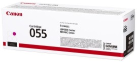 Тонер касета Canon CRG-055 Magenta - 2100 страници