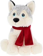 Плюшено хъски - Keel Toys - С височина 20 cm, от серията Keeleco — SX3545
