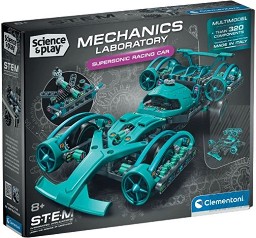 Конструктор Свръхзвукова Кола - Clementoni - От серията Science — 75155-1