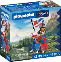 Playmobil Knights - Водач на лъвските рицари — 72119