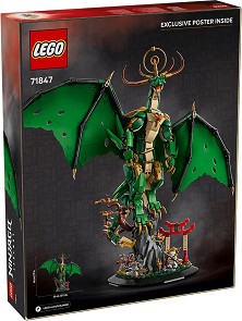 LEGO Ninjago - Драконът-пазител - Детски конструктор — 71847