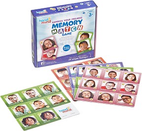 Изрази емоциите си - Мемо игра с 80 карти — hand2mind 95427