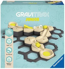 Писта с предизвикателства Планета - Ravensburger - С топчета и аксесоари от серията Gravitrax Junior — 27531