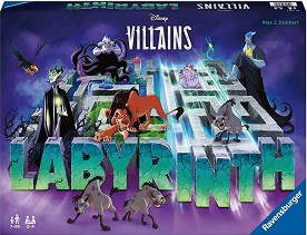 Лабиринт - Злодеите на Дисни - Семейна настолна игра — Ravensburger 27271