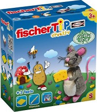 Еко конструктор Fischer Tip Creativ - Мишка — 477-40993