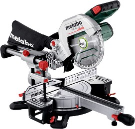 Акумулаторен циркуляр с герунг Metabo KGS 18 LTX BL - С аксесоари, без батерия и зарядно