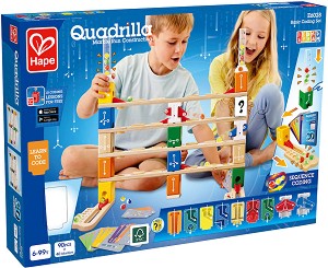 Дървена писта Basic Coding - HaPe - От серията Quadrilla