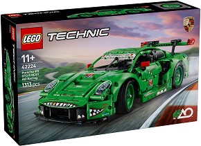 LEGO Technic - Кола Porsche 911 GT3 R Rexy AO Racing Car - Детски конструктор — 42224