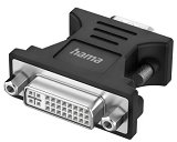  VGA male  DVI female Hama