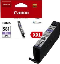 ������ � ������� �� ������� Canon CLI-581 XXL Photo Blue