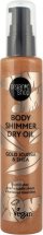 Organic Shop Gold Jojoba & Shea Body Shimmer Dry Oil - 