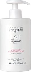 Byphasse Soft Cleansing Milk Face & Eyes -   