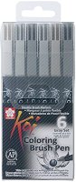 ������� � ���� ��� ����� Sakura Coloring Brush Pen