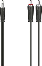 ����� ����� 3.5 mm ��� male ��� 2 x ����� male Hama