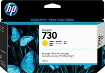 ������ � ������� �� ������� HP 730 Yellow