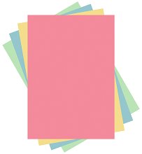 ������� ������ A4 � �������� ������� Mondi Artist Color - 