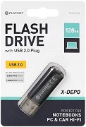USB 2.0 ���� ����� 128 GB Platinet X-Depo