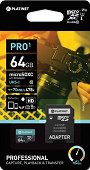 Micro SD   64 GB Platinet