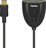  HDMI male  2 x HDMI female Hama
