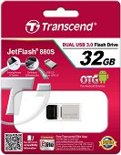 USB- 3.0   32 GB Transcend JetFlash 880
