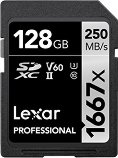 SDXC   1667x 128 GB Lexar Professional