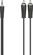 ����� ����� 3.5 mm ��� male ��� 2 x ����� male Hama