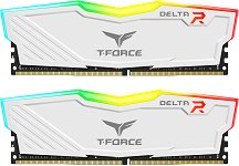 RAM ����� Team Group T-FORCE DELTA RGB White