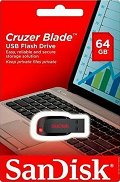 USB 2.0   64 GB SanDisk Cruzer Blade