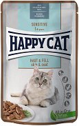       Happy Cat Meat in Sauce Skin and Coat - 