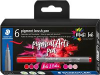 ������� � ���� ��� ����� Staedtler Pigment Arts 371 Reds and Pinks