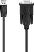 ����� USB Type-A male ��� D-SUB 9-PIN male Hama