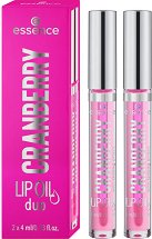 Essence Cranberry LIp Oil Duo - 
