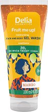 Delia Fruit me up! Moisturizing Face and Body Gel Wash 2 in 1 -  