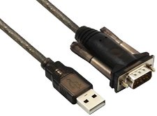   USB-A male  D-SUB 9 PIN male ACT Ewent AC6000