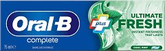 Oral-B Complete Plus Ultimate Fresh Toothpaste -   
