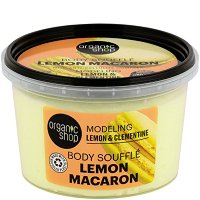 Organic Shop Lemon Macaron Modeling Body Souffle - ��� ���