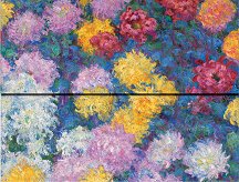����� �� ��������� Paperblanks Monet Chrysanthemums