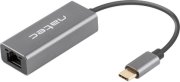 ������� USB-C male ��� RJ45 female Natec Cricket